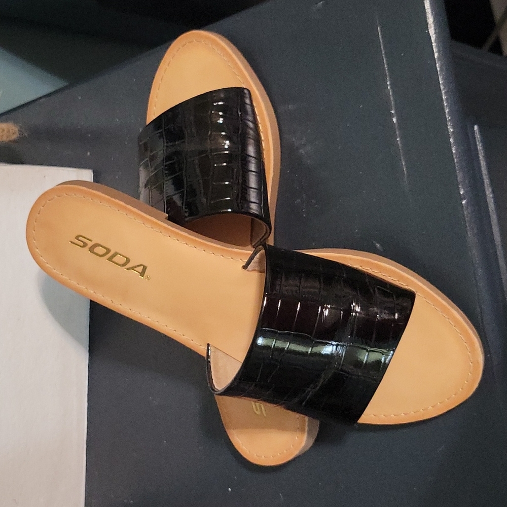 Black sandals